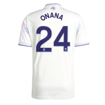 Billige Fotballdrakt Aston Villa Amadou Onana #24 Replika Tredjedrakt 2025-26 Kortermet